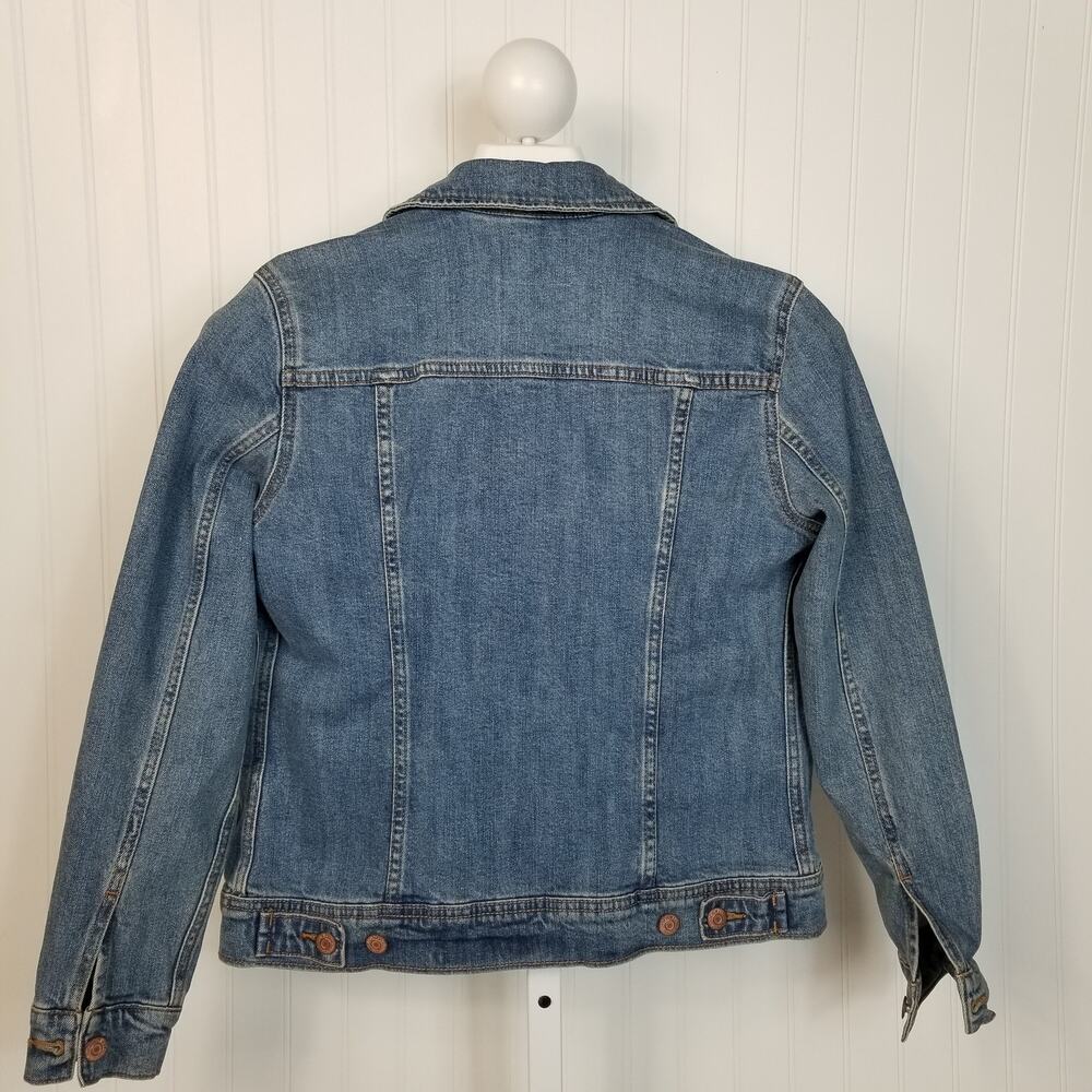 Old Navy Denim Button Up Jacket Small New With Tags - Picture 2 of 9